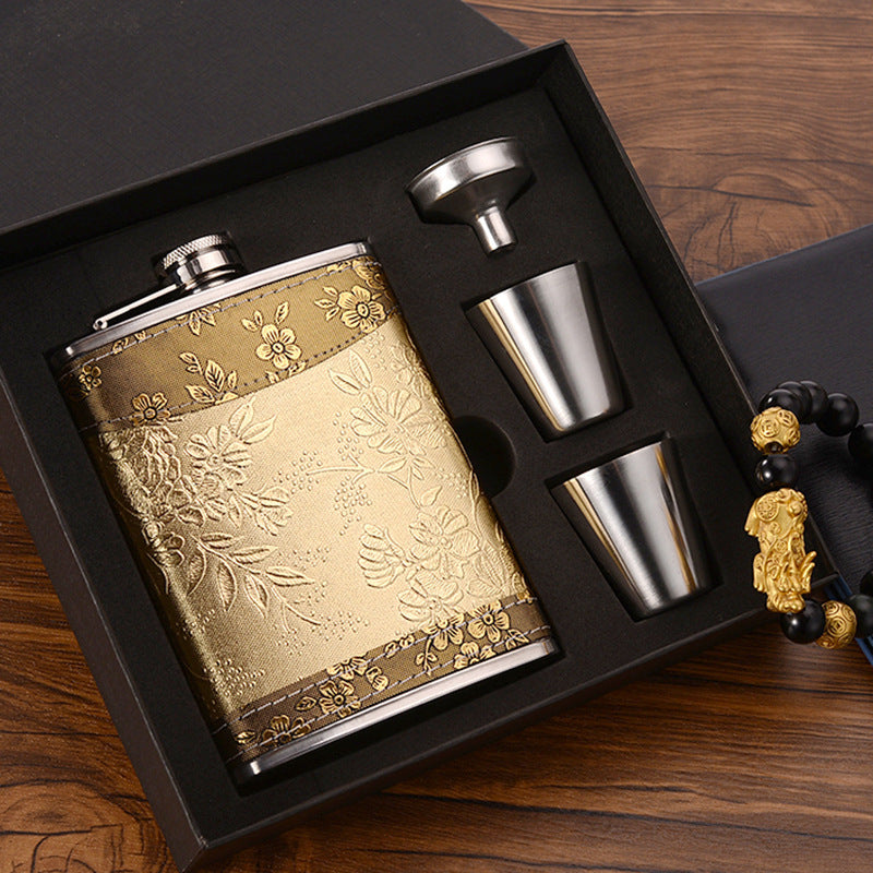 Hip Flask Stainless Steel Elegant Designs