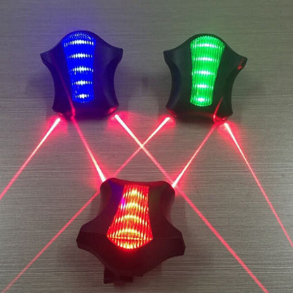 Rear Bicycle Laser Tail Light