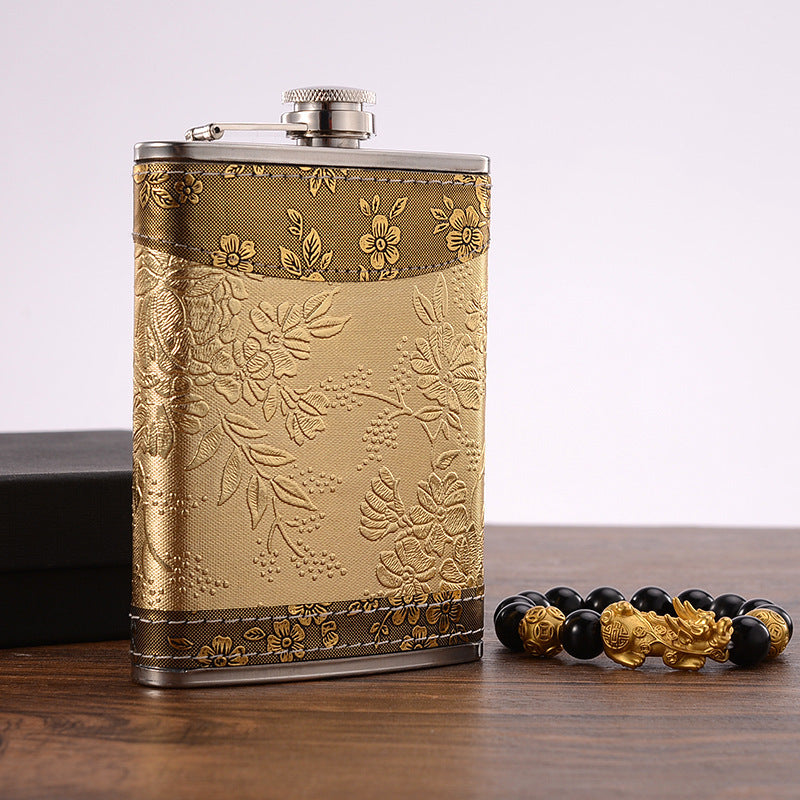 Hip Flask Stainless Steel Elegant Designs