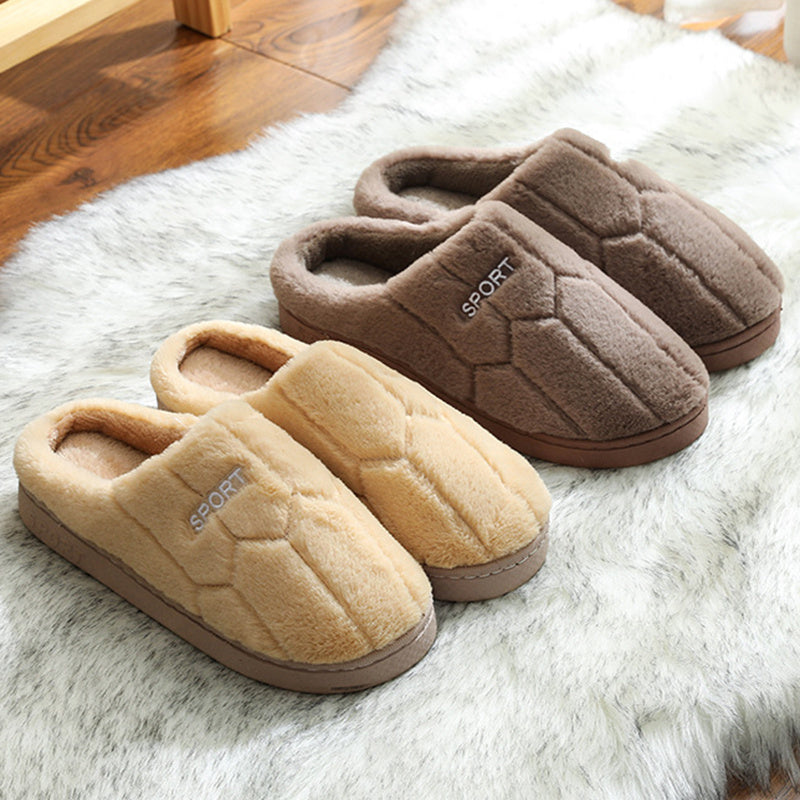 Unisex Cosy Plush Slippers