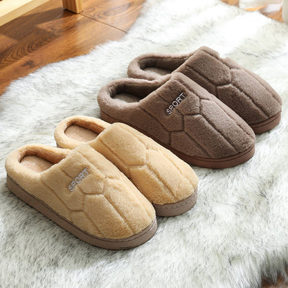 Unisex Cosy Plush Slippers